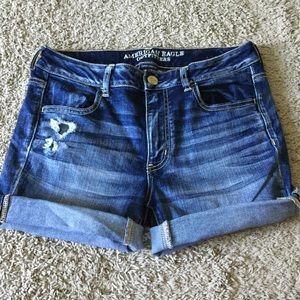 American eagle jean shorts