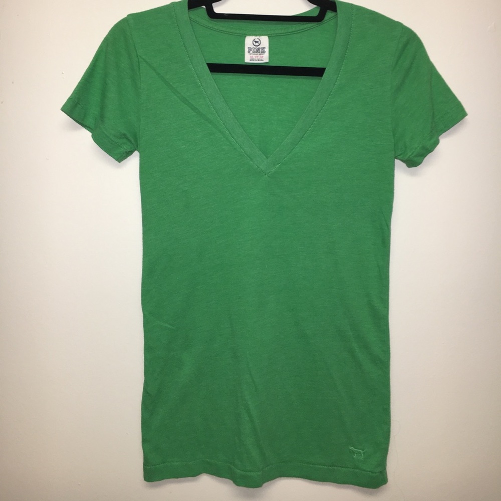 VS Pink V-Neck Tee