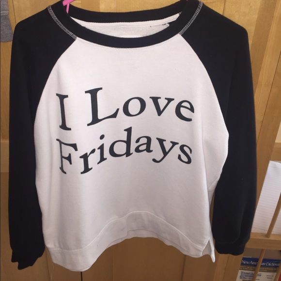 Baseball Style "I love Fridays" - Picture 1 of 2