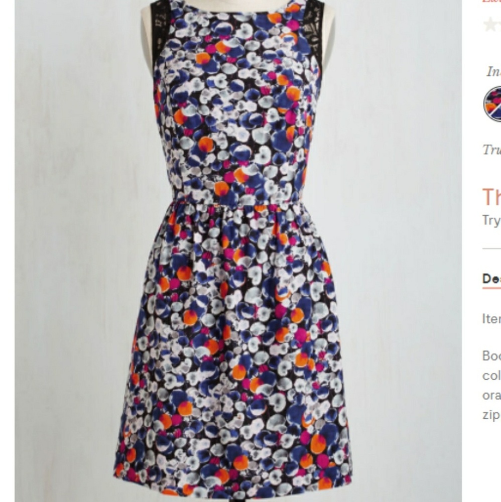 Kensie Skater Dress from Modcloth Size 14-16