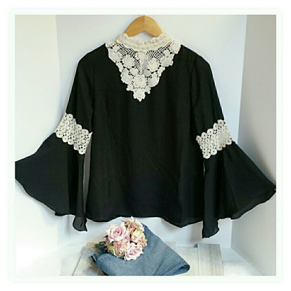 *Midnight Poetry Blouse - Picture 8 of 8