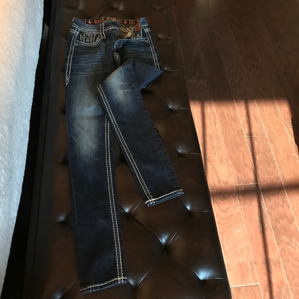 Rock Revival Skinny Denim Jeans size 24