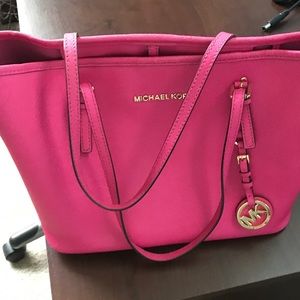 Pink Michael Kors purse