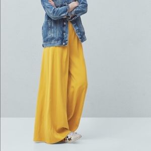 NWOT Mango palazzo wide leg pants