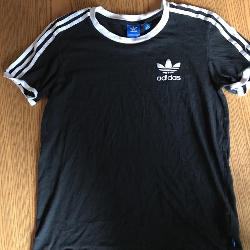 Adidas three stripe T-shirt