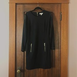 Michael Kors Studded Long Sleeve Dress