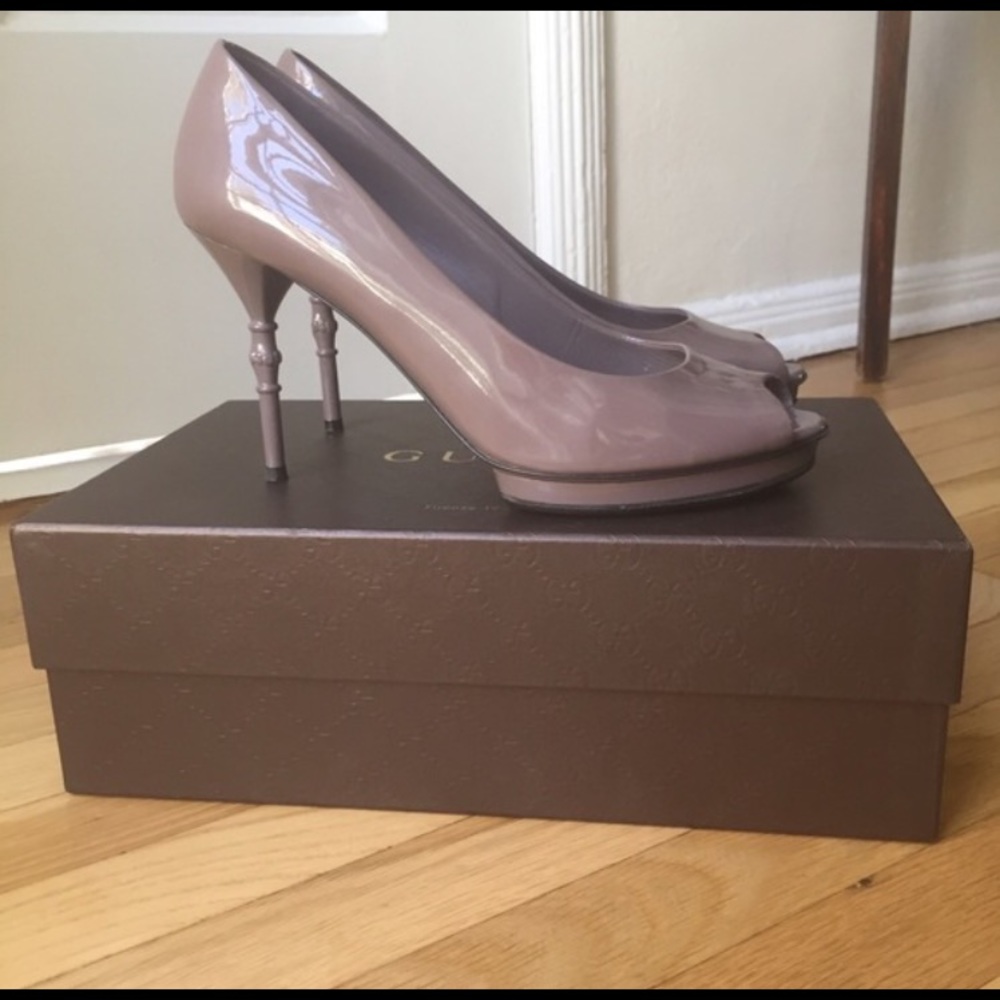 ▪️authentic gucci pumps▪️deborah gilded heel - Picture 1 of 6