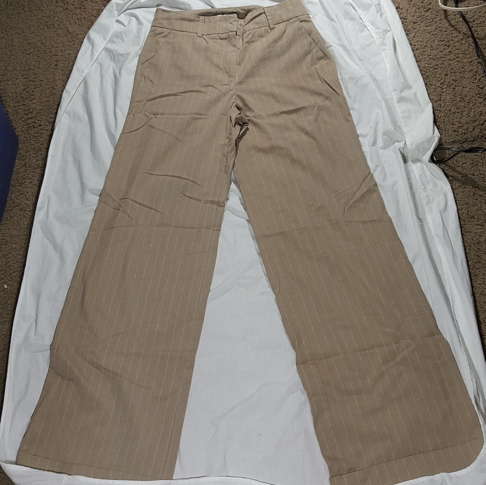 NEW YORK & COMPANY STRETCH WOMEN KHAKIS SZ 8/32