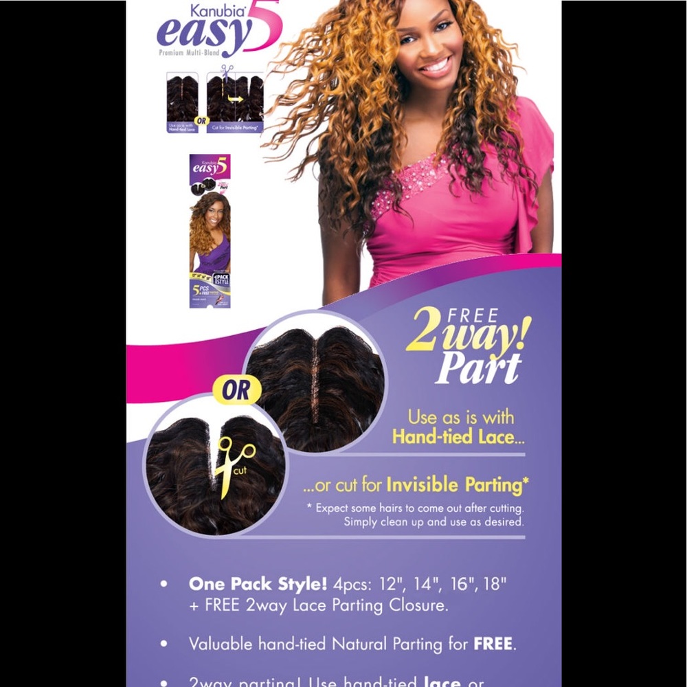 Weave kanubia easy 5 come with free gift