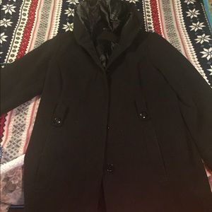 Size 18/20 black pea coat