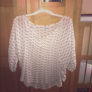 White Key Blouse