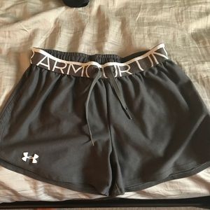 Gray Under Armour Shorts