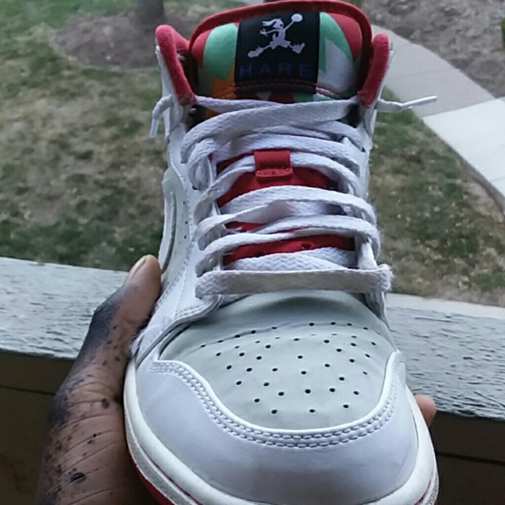 authentic jordan hare 1s - Picture 3 of 4