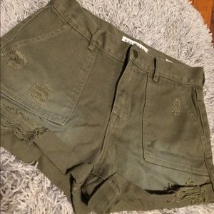 Bullhead High Rise Shorts