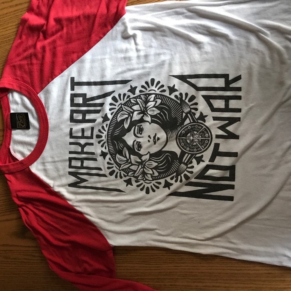 Obey baseball T-shirt
