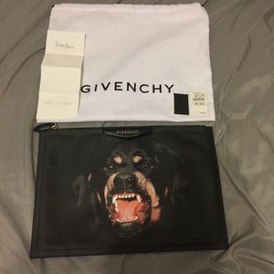 Givenchy Rottweiler Clutch