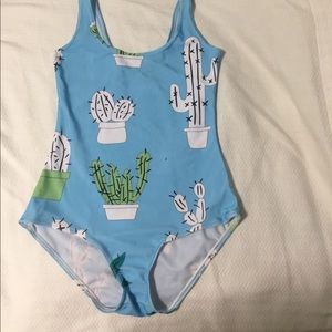 NWOT cactus bodysuit