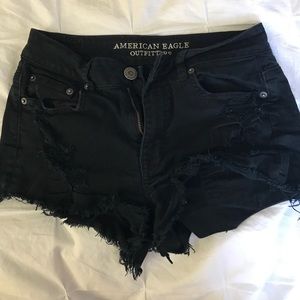 Black American Eagle shorts