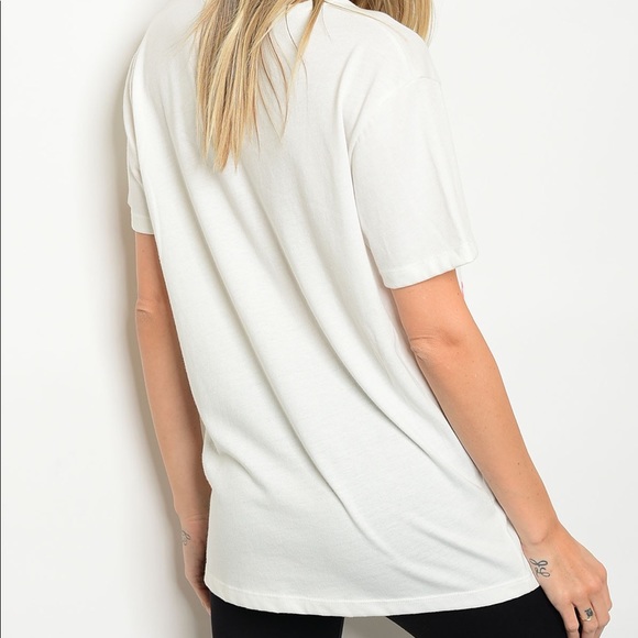 LAST 1! 💕Adventure Lace up Graphic Tee! - Picture 2 of 2