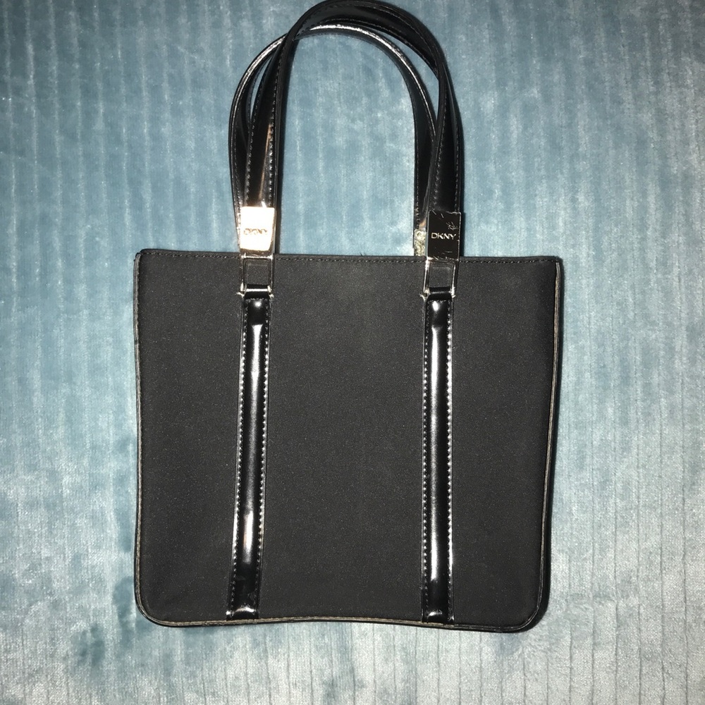 DKNY Black mini top handle Purse