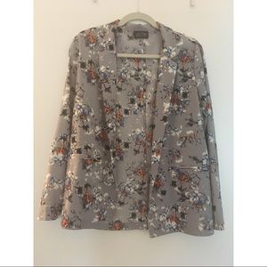 ASTR Floral Blazer (Size: S)