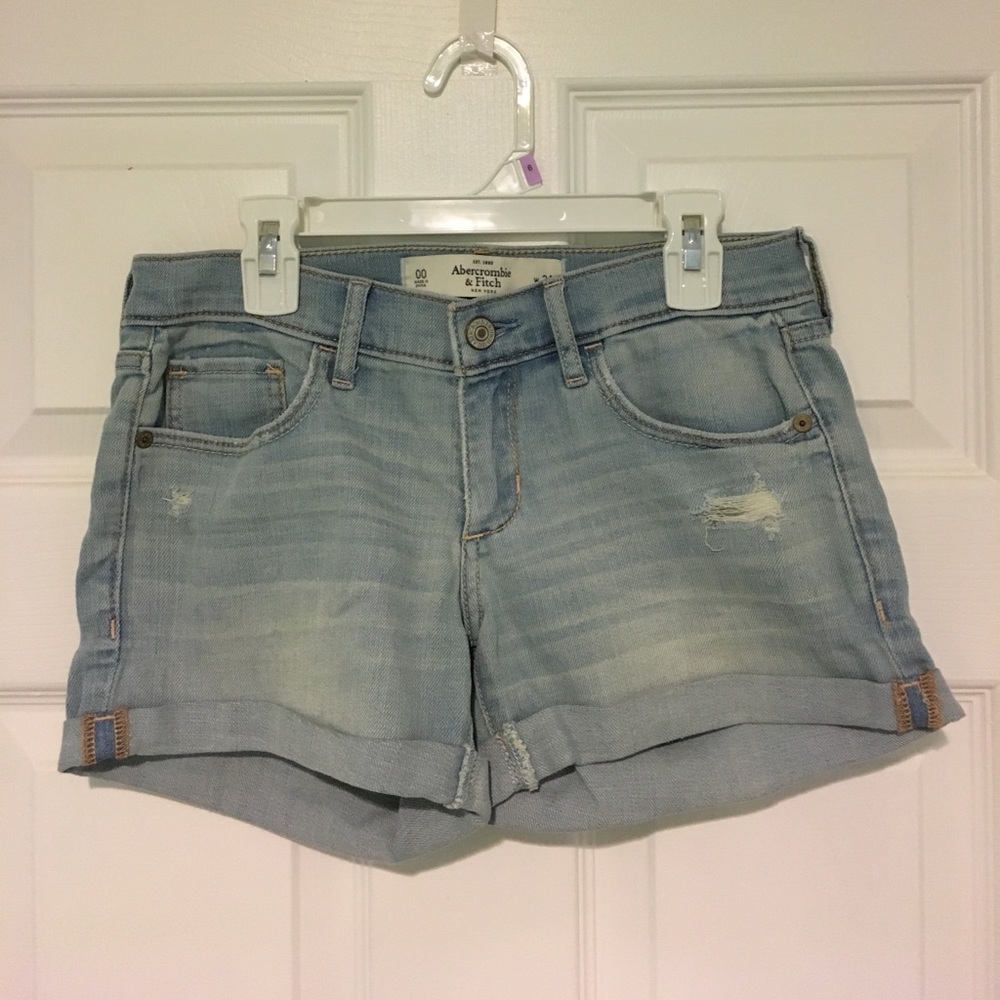 A&F jean shorts