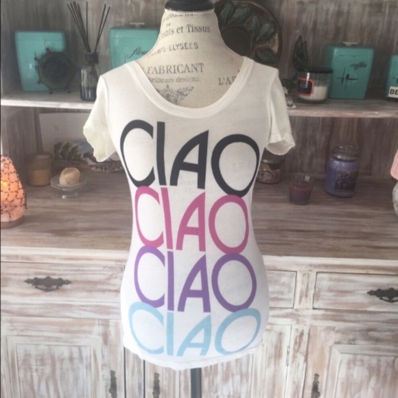 F21 "Ciao" t-shirt - Picture 1 of 1