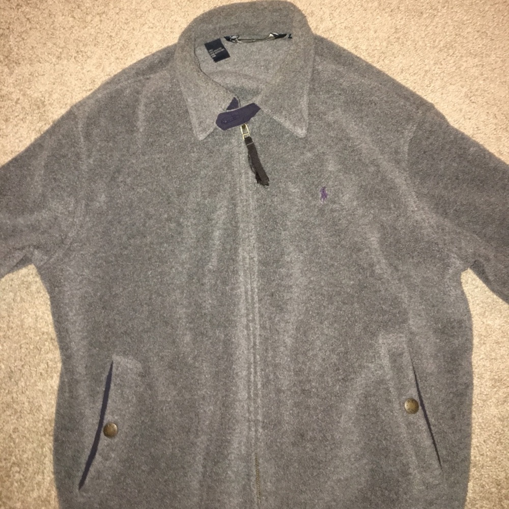 Polo fleece jacket