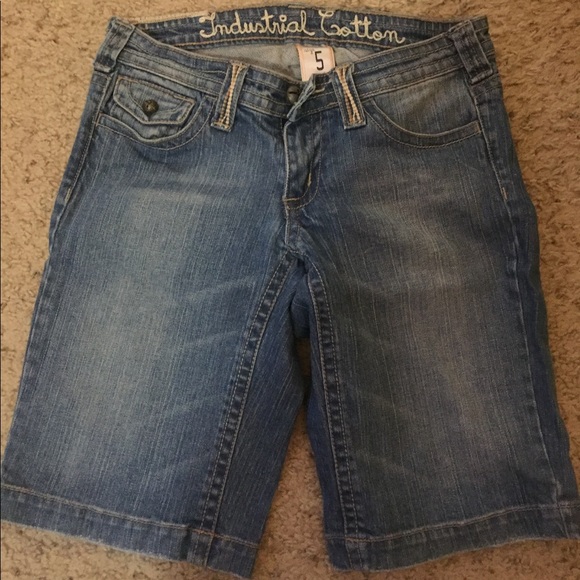 INDUSTRIAL COTTON Women's Shorts-Size 5 - Picture 1 of 4