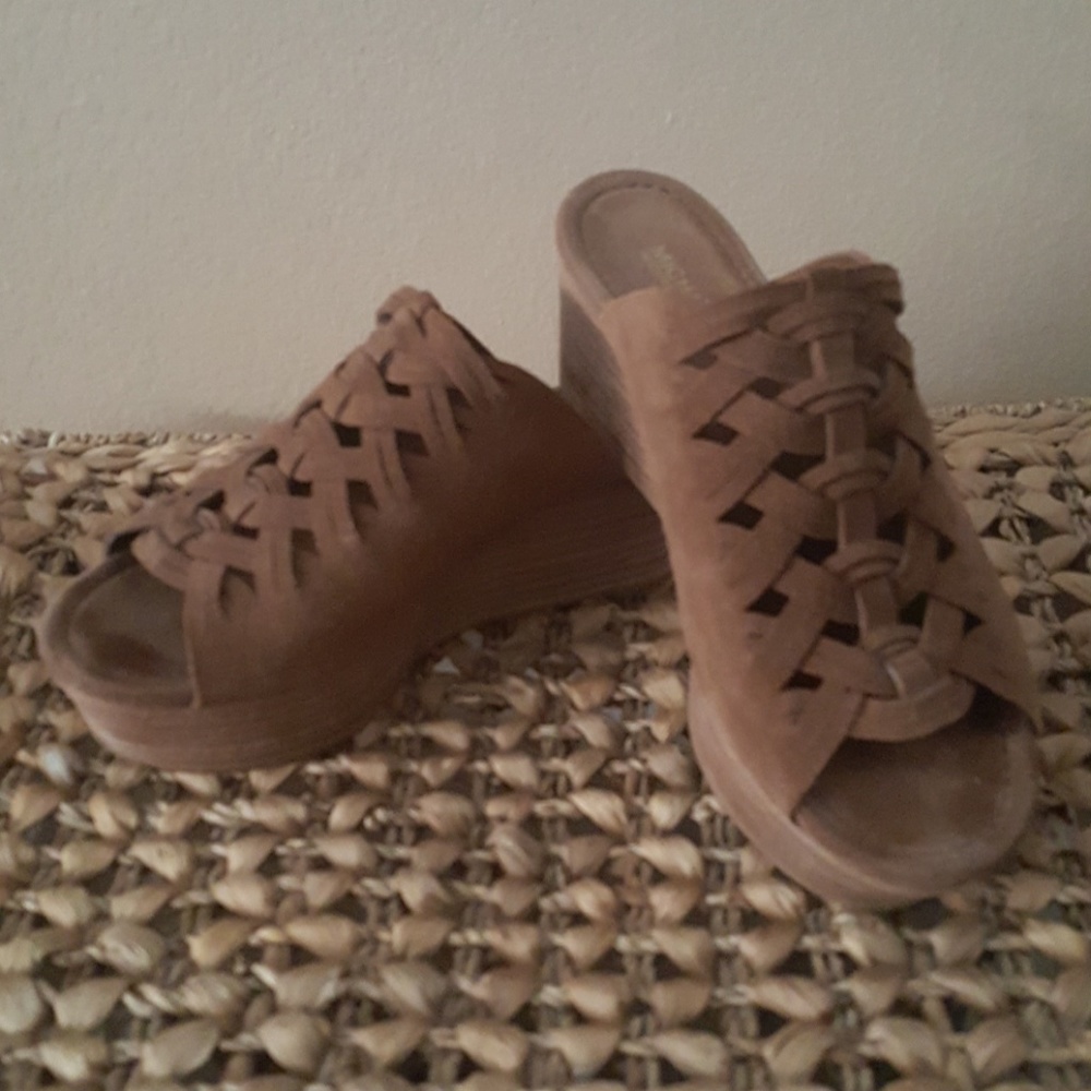 Michael Kors Wedge  Slip Ons Size 7