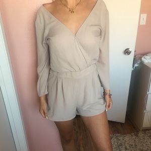 Beige romper