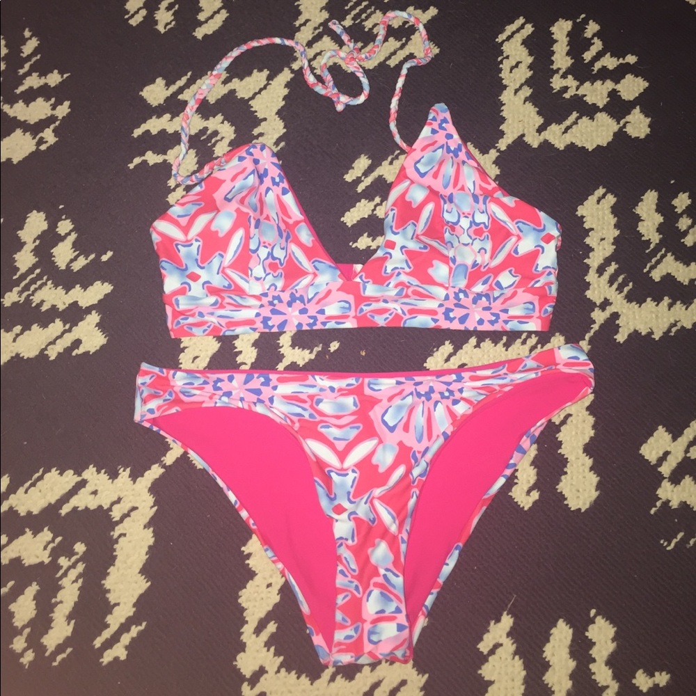 Beautiful pink bikini