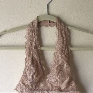 Free People Nude Bralette XS