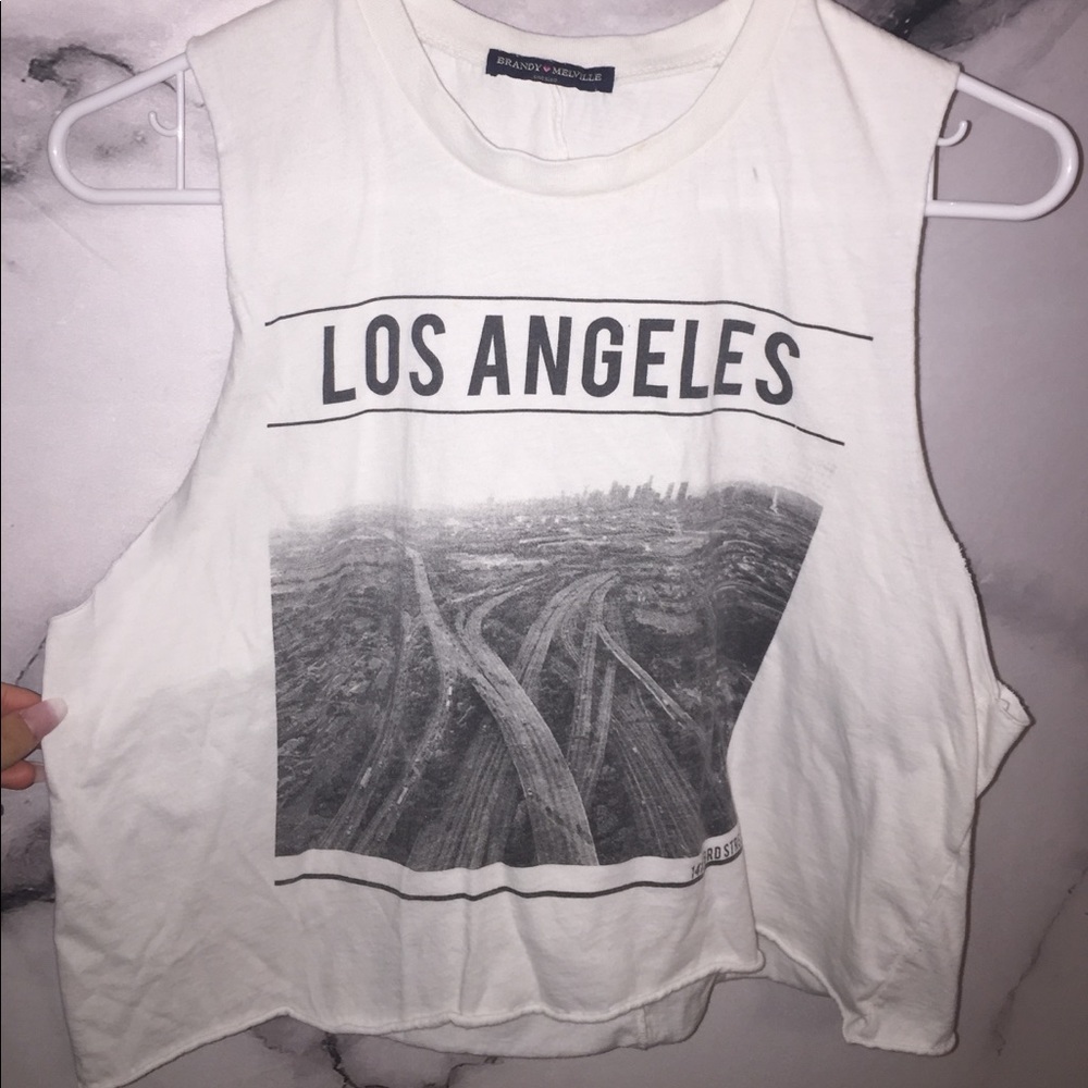 LOS ANGELES BRANDY MELVILLE CROP TOP