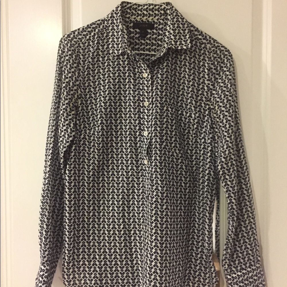 J. Crew Pop Over Shirt