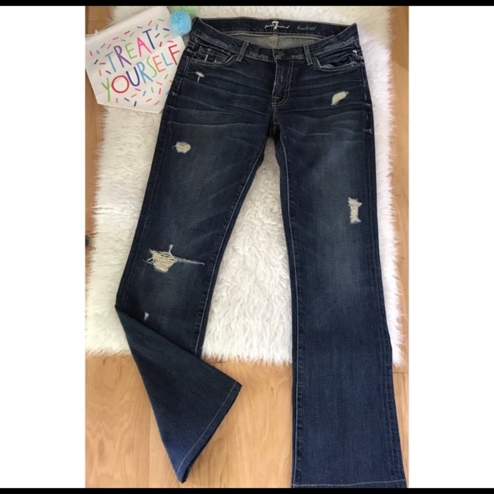 7 for all mankind jeans! Sz 28