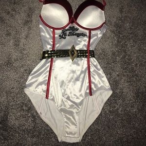 Harley Quinn bodysuit Halloween costume
