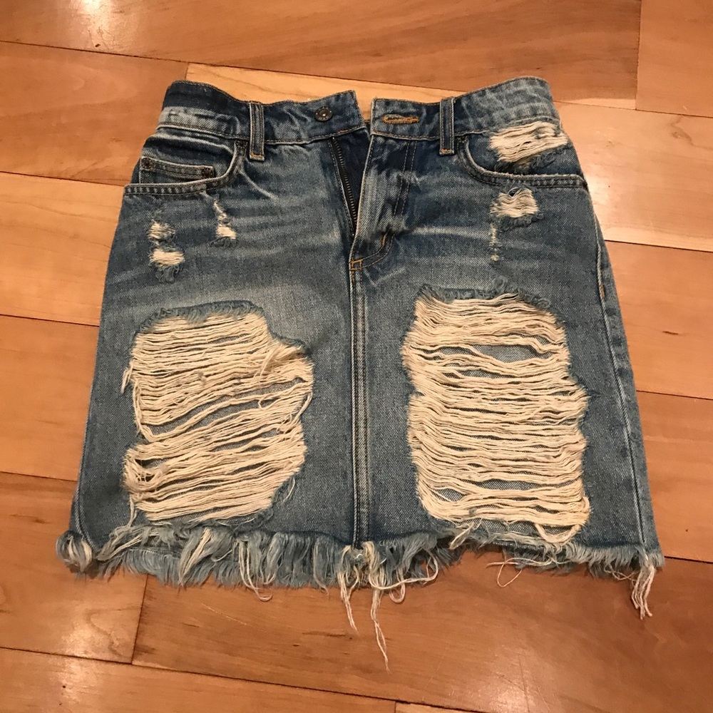 LF Denim skirt
