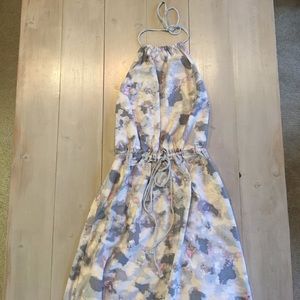 DKNY Cotton Halter Maxi Dress Size XS