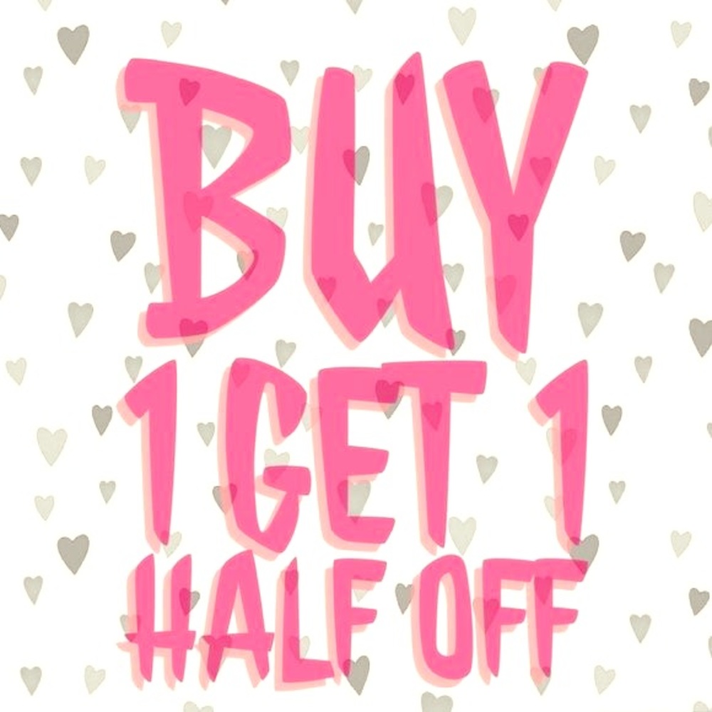 ✨BOGO 1/2 OFF✨