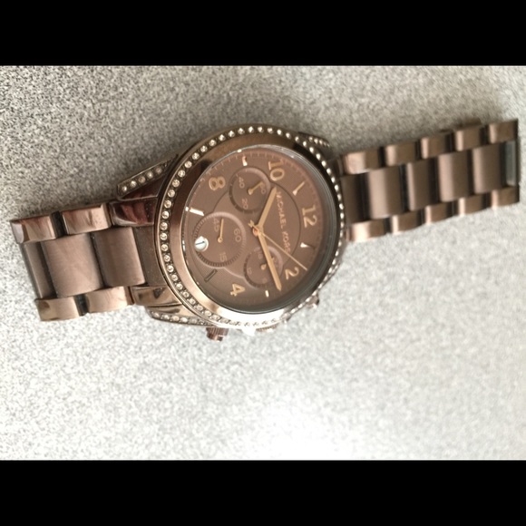 Michael Kors chocolate watch main image 6