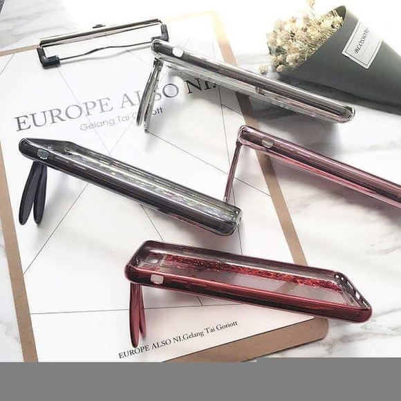 iPhone Red Bunny Glitter Case - Picture 5 of 5