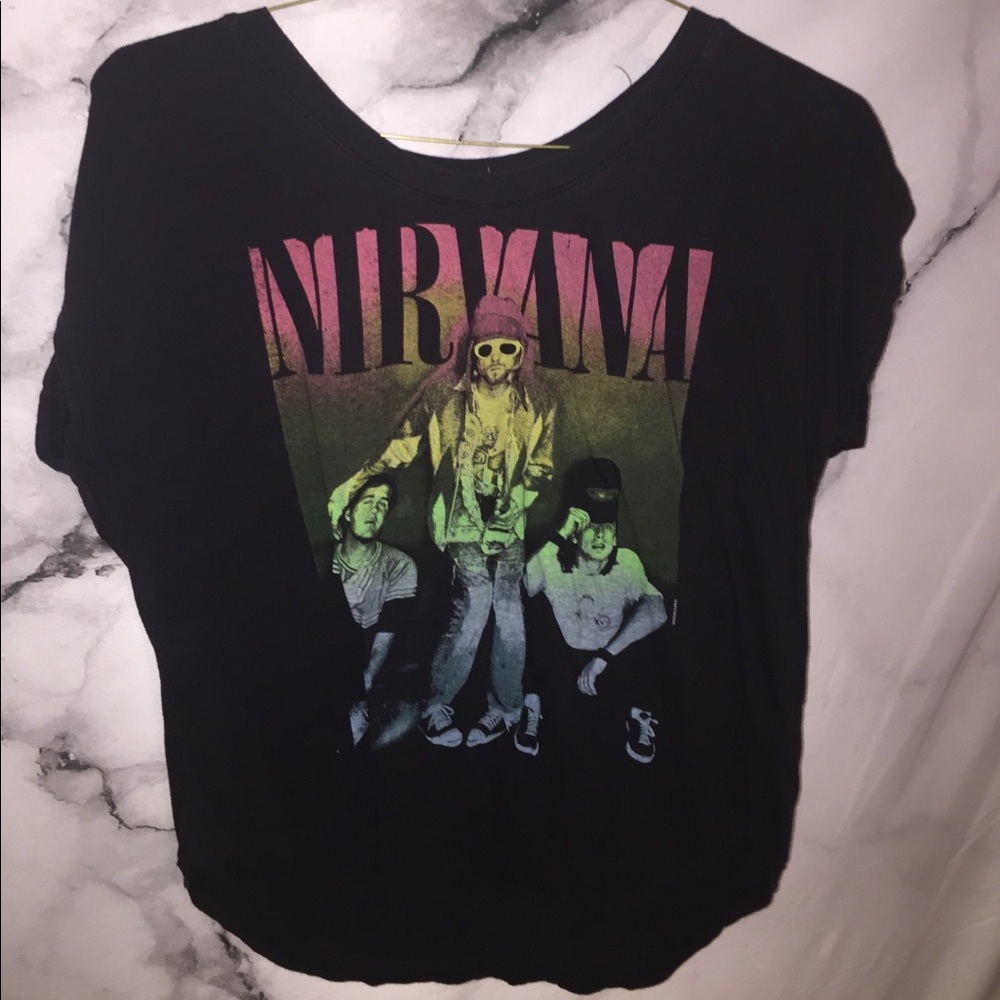 VINTAGE NIRVANA F21 BAND TEE
