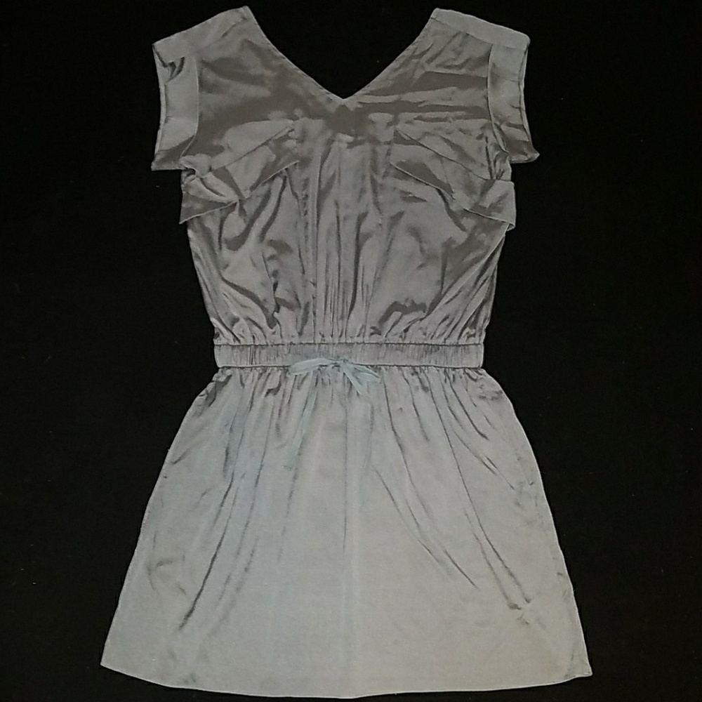 Calypso St.Barth Silk Grey Dress
