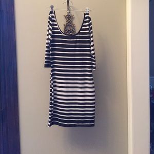 Lightweight stripped dress