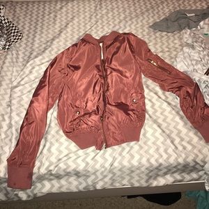 bomber jacket.