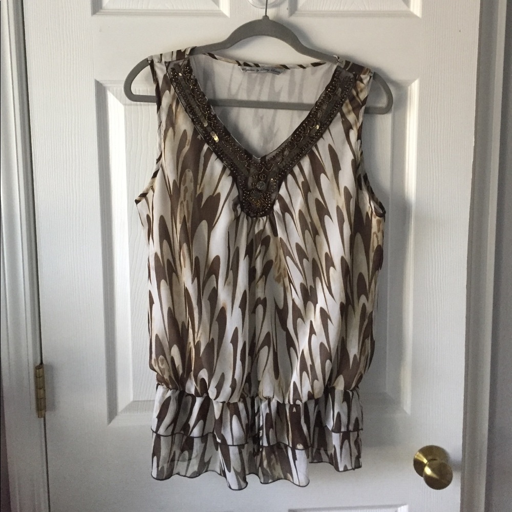 Signature by Larry Levine Dressy Tank