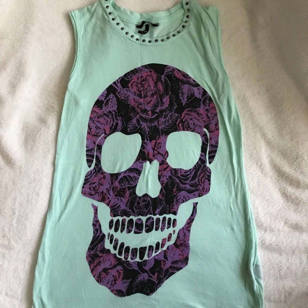 Skull Tank Top