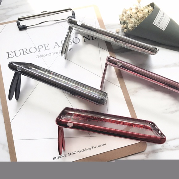 iPhone Pink Bunny Glitter Case - Picture 4 of 4