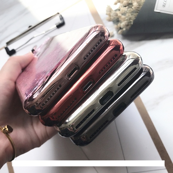 iPhone Pink Bunny Glitter Case - Picture 3 of 4